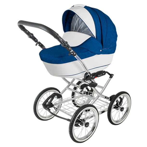 Детская коляска BeBe-mobile Santana Ecco кожа 50% 2 в 1 757S