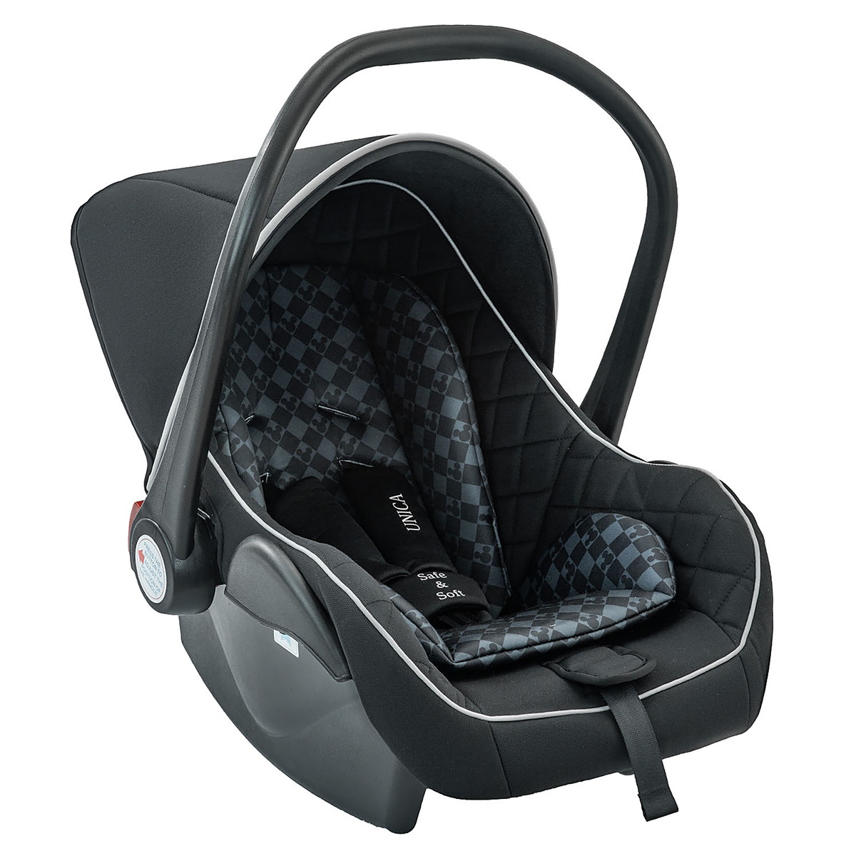 Автокресло Best Baby Unica 0-13 кг черный-серый