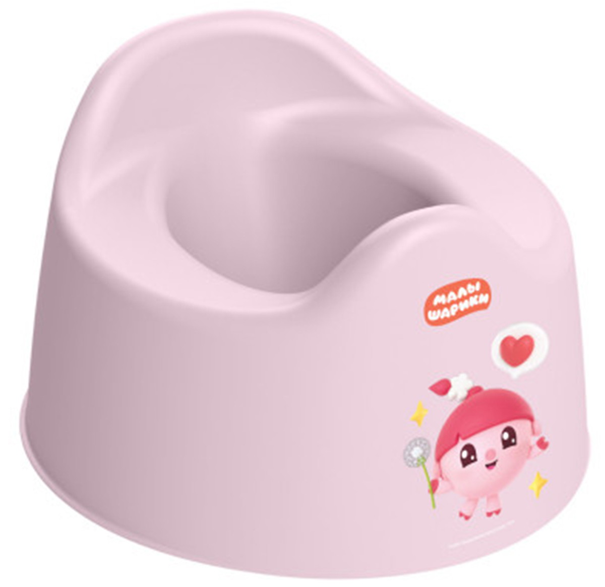 Детский горшок Малышарики классический 431337405 розовый
