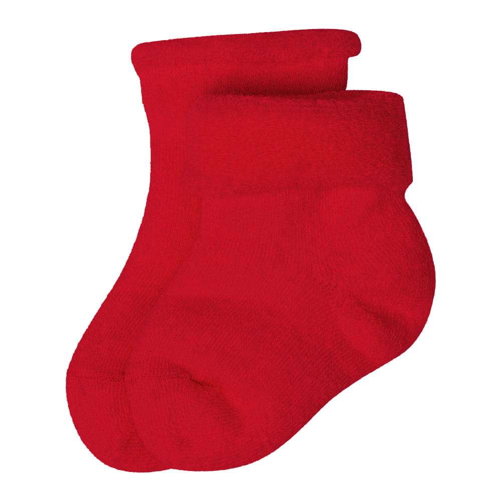 Носки Olant Baby детские шерсть плюш красный 1