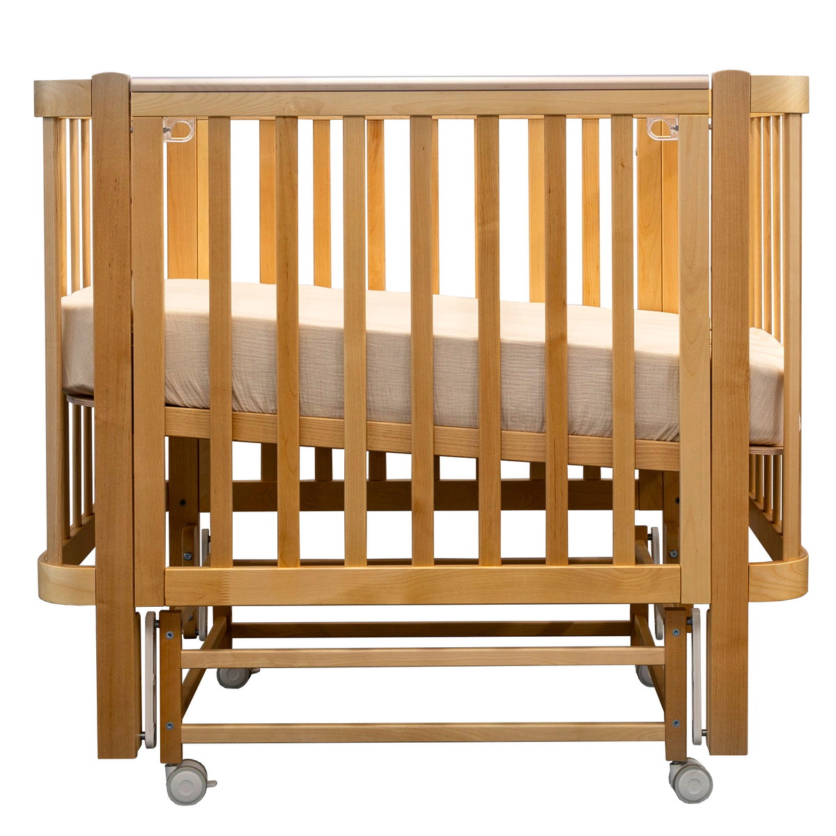 Кроватка детская Antemi Terra Light NEW с маятником НИК 17д дерево