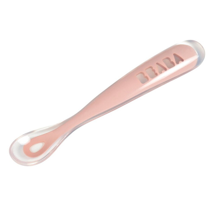 Эргономическая ложка Beaba Cuillere для первого прикорма 913464 OLD PINK