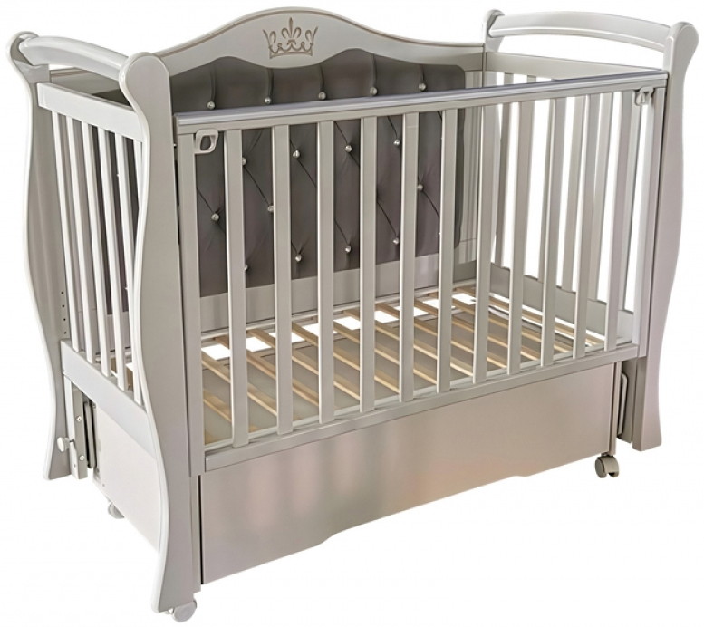 Детская кроватка Кедр Olivia 1 New (маятник универсальный) лунная ночь