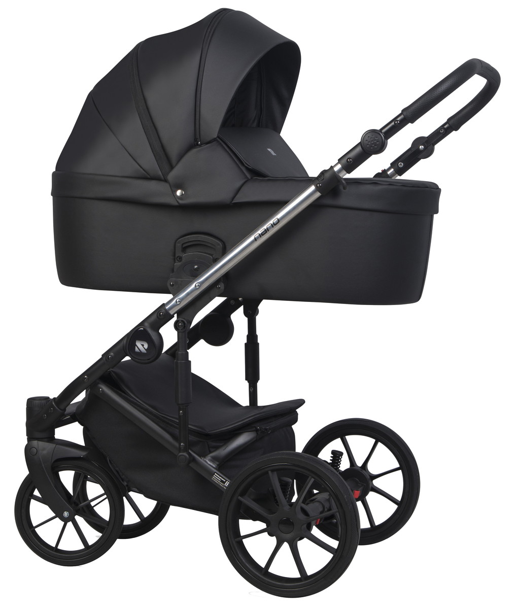 Детская коляска Riko Nano Thermo Ecco 2 в 1 01 Black (черный)