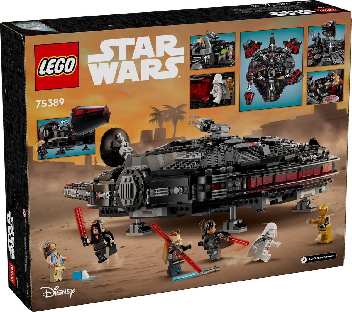 Конструктор LEGO STAR WARS TM The Dark Falcon Темный Сокол (75389)