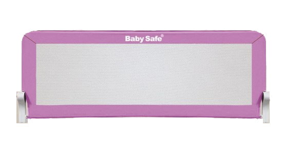 Барьер для кровати BabySafe 120х42 пурпурный