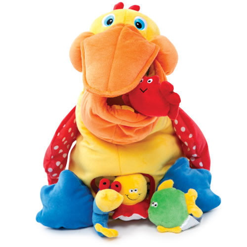 Развивающая игрушка K'S Kids Голодный пеликан с игрушками КА208B