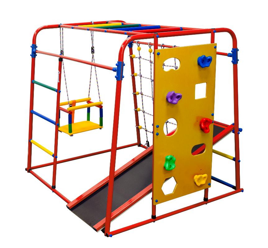 Детский спортивный комплекс Формула здоровья Start baby 2 Плюс красный/радуга