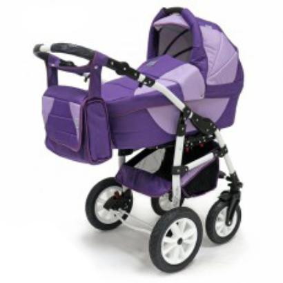 Детская коляска Teddy (BartPlast) Serenade PCO 2 в 1 06 фиолетовый