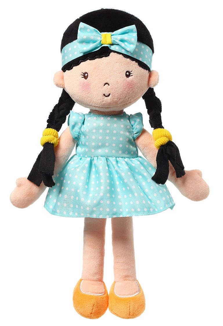 Детская игрушка мягкая BabyOno Кукла-обнимашка Zoe светлая