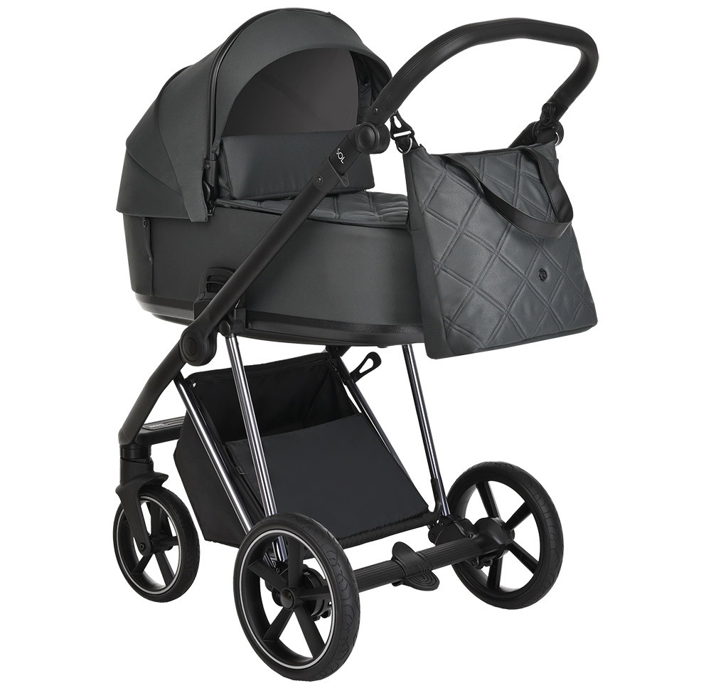 Детская коляска Roan Sol Lux 3 в 1 RSL/3031 Volcano/Nikiel