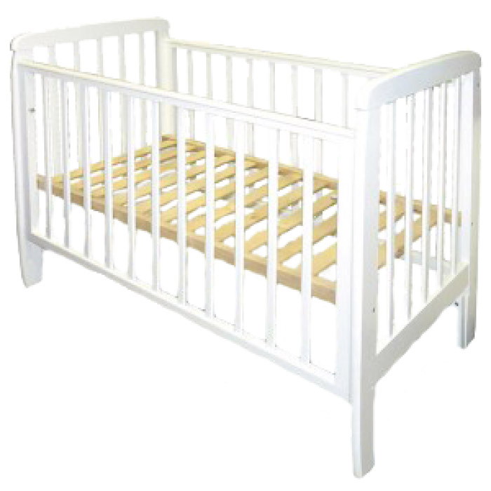 Детская кроватка Соня 2 120x60 см белая