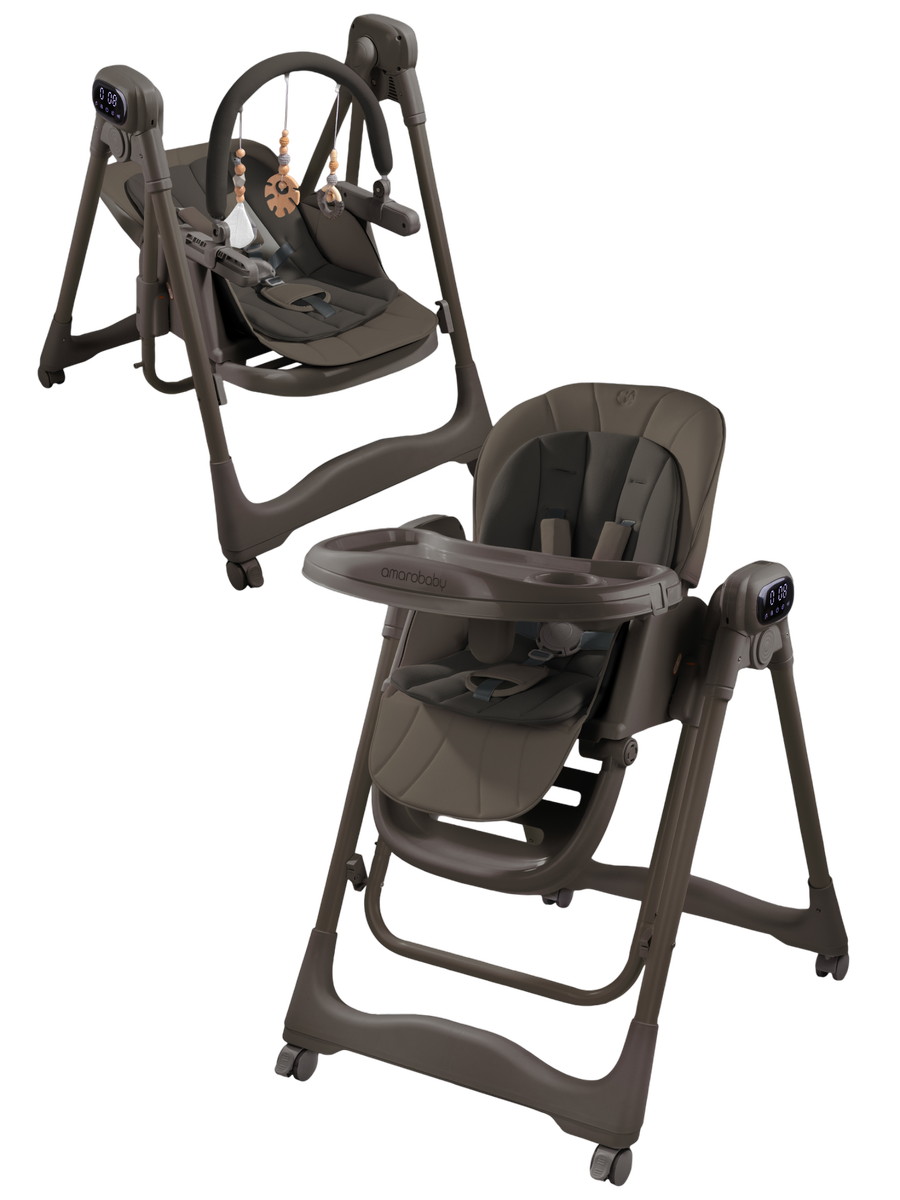 Стульчик для кормления Amarobaby Legacy многофункциональный