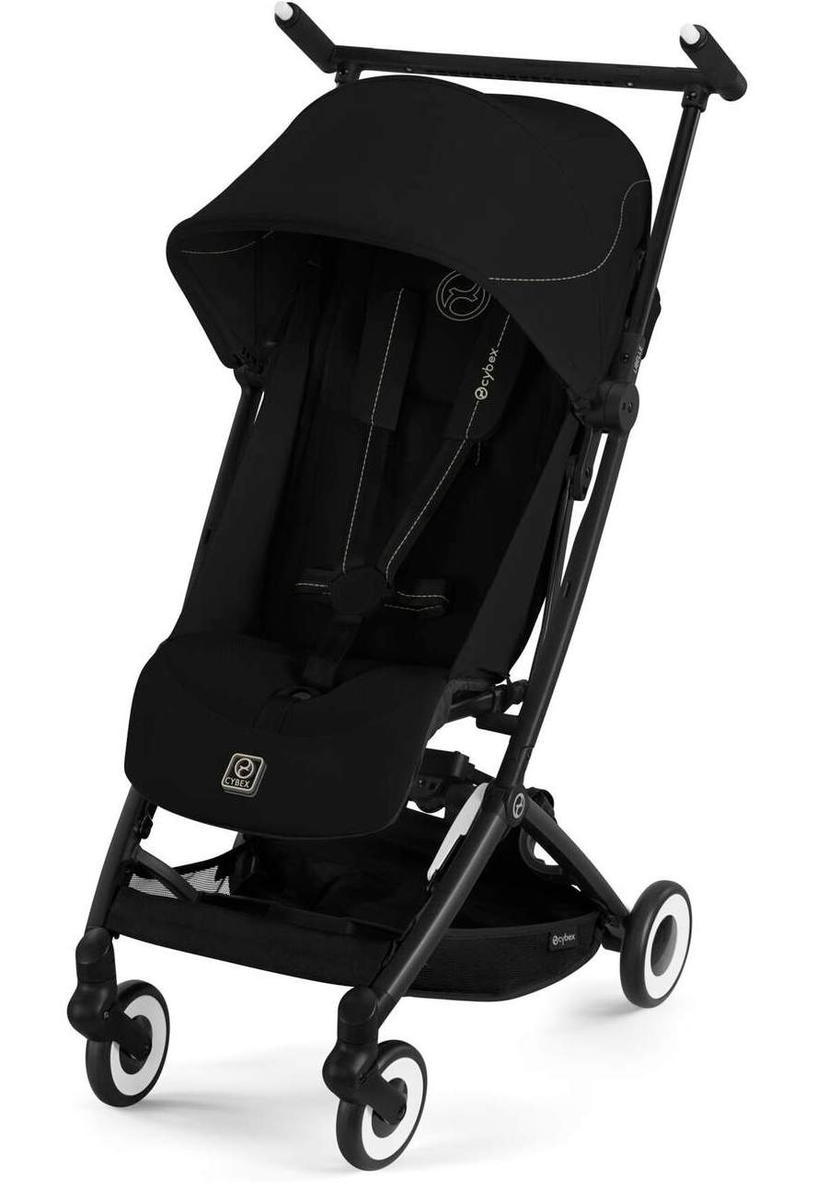 Прогулочная коляска Cybex Libelle BLK New Magic Black с дождевиком и бампером