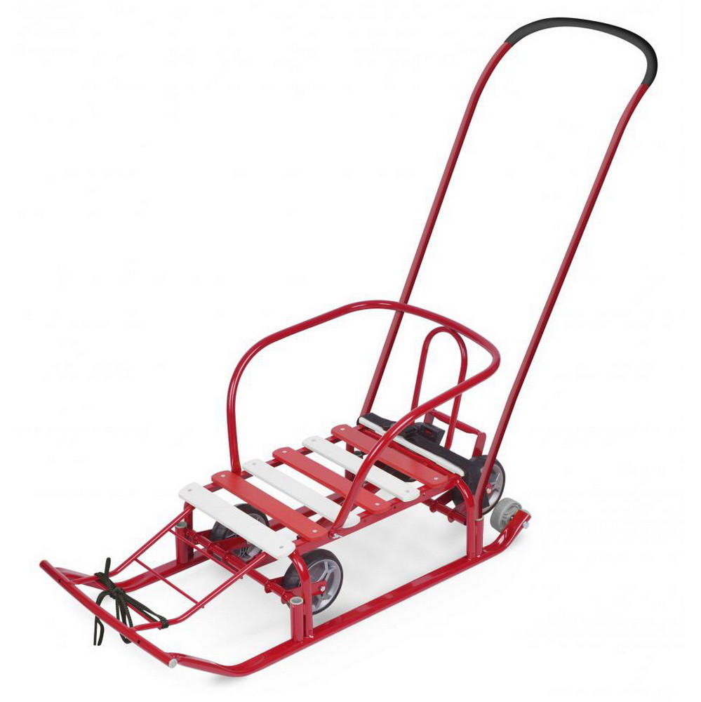 Детские санки Nika Тимка 5 Универсал алый