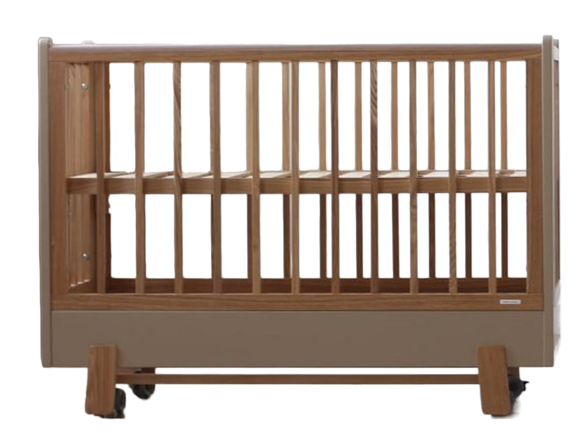 Детская кроватка Фабрика Облаков Onlybaby Scandi, без маятника latte