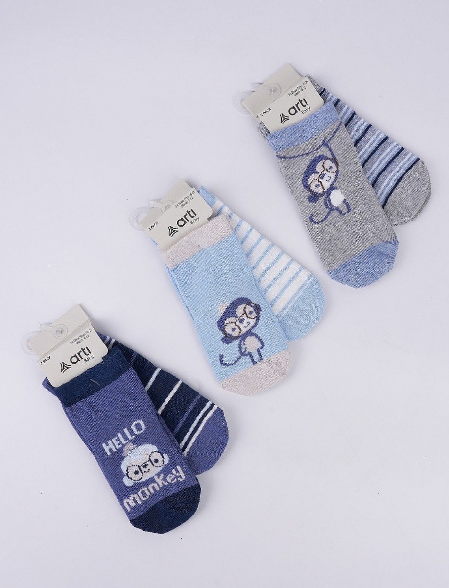 Носки Arti для мальчика с рисунком 2 пары 46262 K 10
