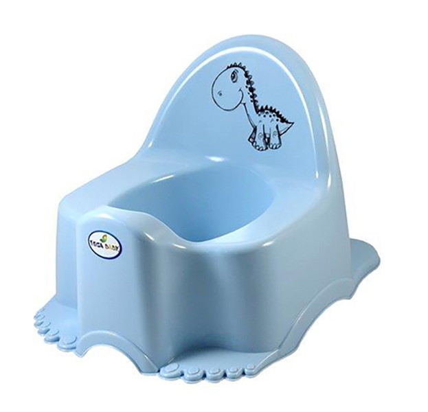 Детский горшок Tega Baby Eco Dinozaur (Динозавр) музыкальный PO-056-135 голубой