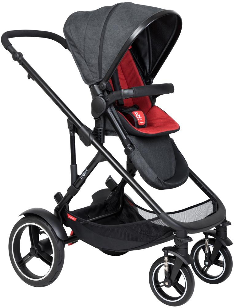 Детская прогулочная коляска Phil and Teds Voyager 2019 Chilli Red
