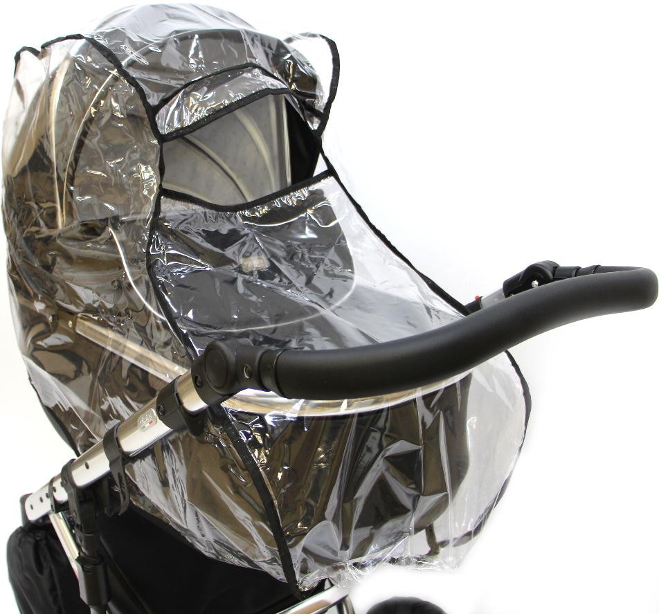 Дождевик Valle Window ПВХ для классических люлек с козырьком над окошком