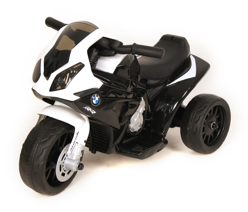 Детский электромотоцикл RiverToys BMW S1000 RR (JT5188) Черный