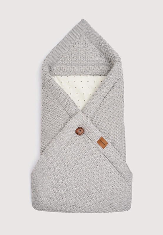 Конверт детский Loomknits Universal Демисезон W013N светло-серый