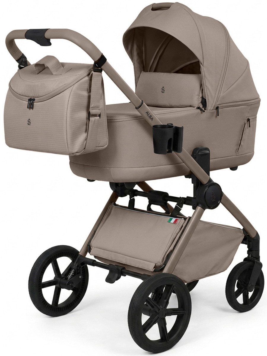 Детская коляска 2 в 1 Sweet Baby SBL Alba 2.0 427800 Beige