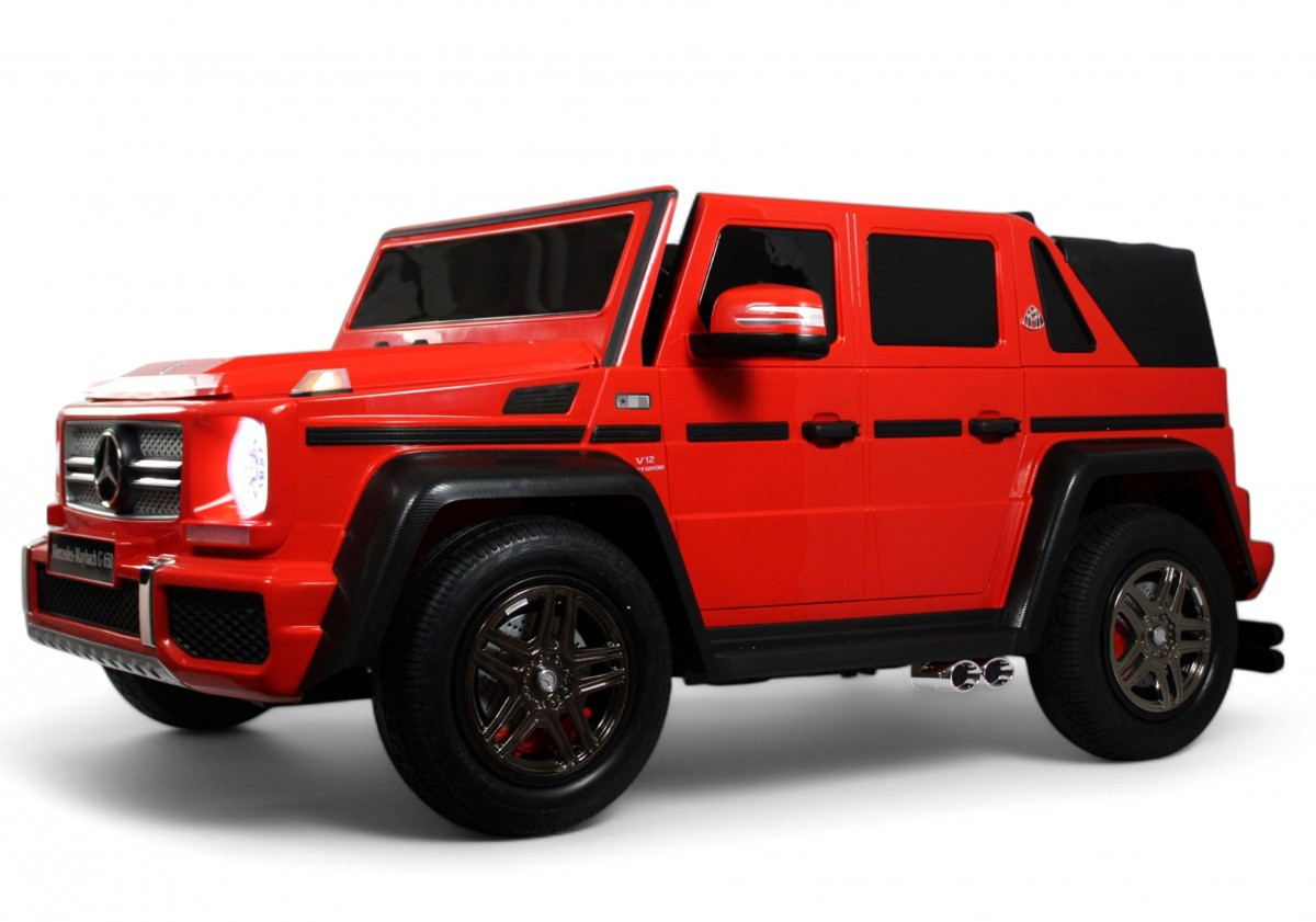 Детский электромобиль RiverToys Mercedes-Maybach G650 Landaulet M999MM RED/красный