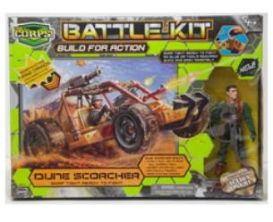 Сборная модель Военный планер/джип в асс. 33213А