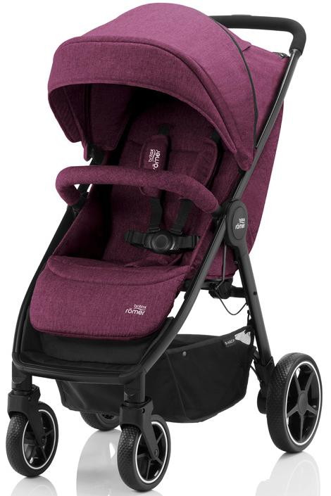 Детская прогулочная коляска Britax Roemer B-Agile 4 M Cherry Wine