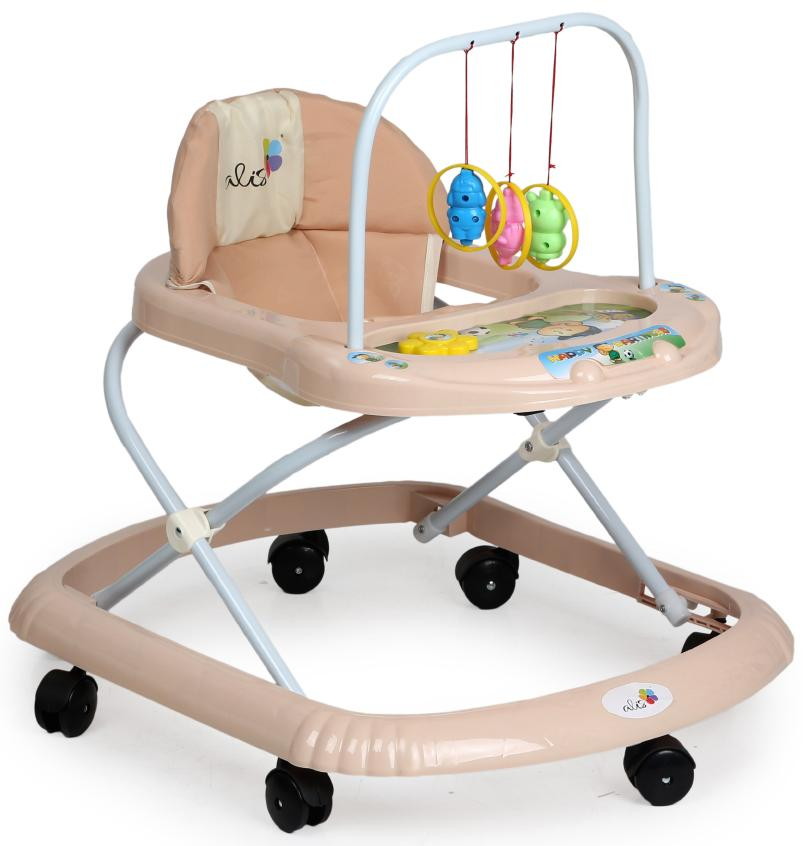 Детские ходунки Alis Карусельки бежевый