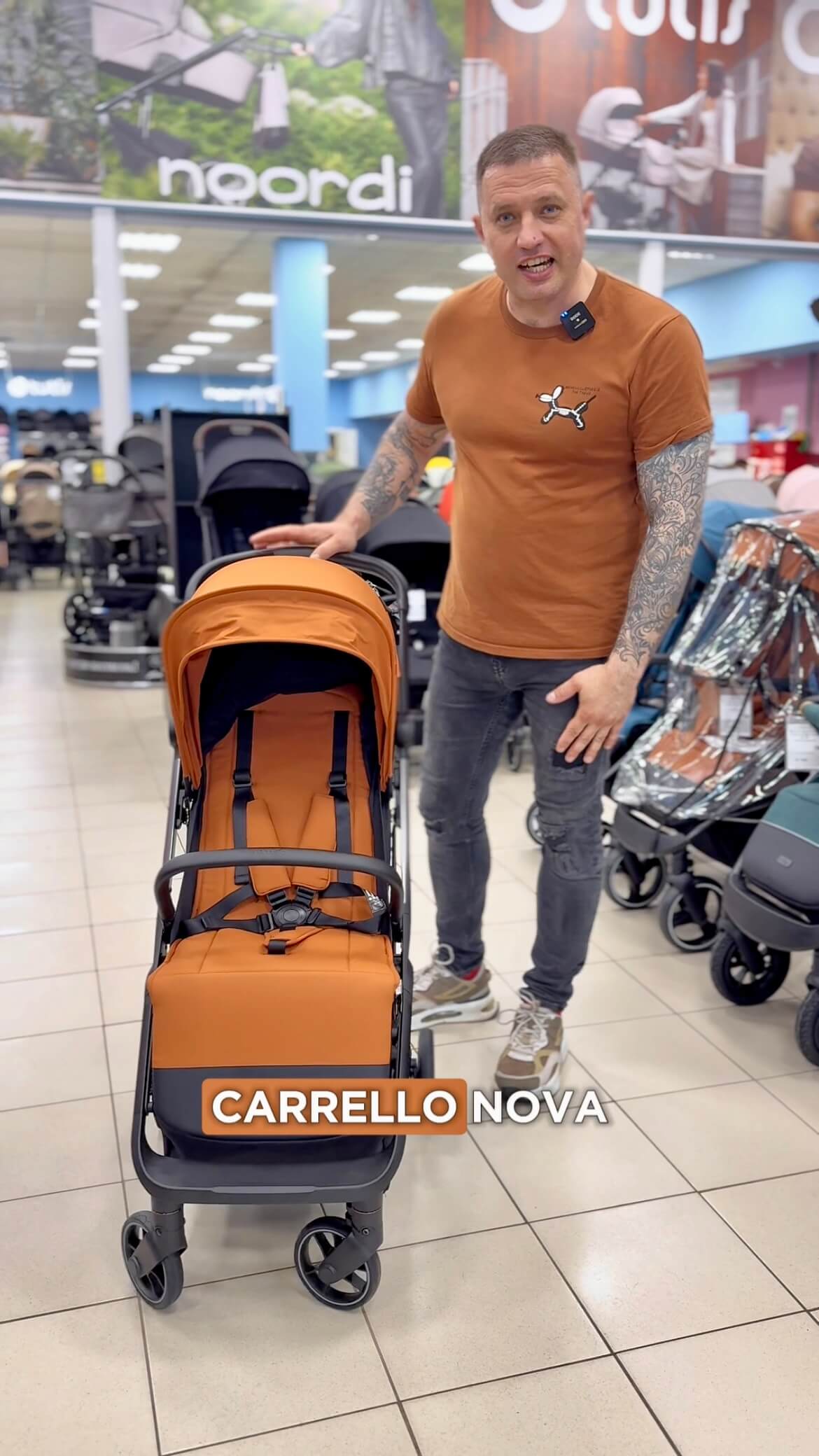 Обзор прогулочной коляски Carrello Nova