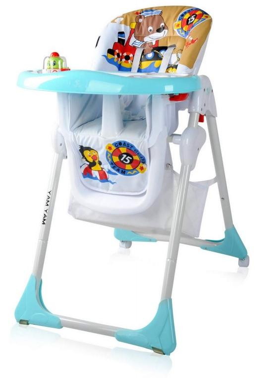 Стульчик для кормления Lorelli Yam Yam Синий / Blue Bear Sailor 1923
