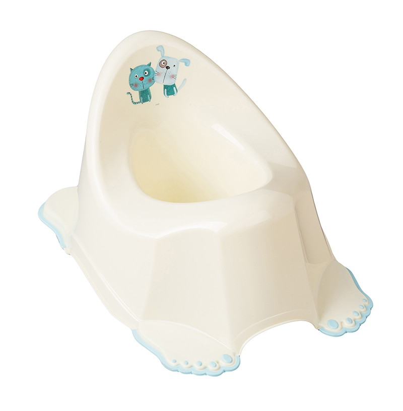 Детский горшок Tega Baby Dog and Cat (Пес и Кот) антискользящий PK-001-102 желтый