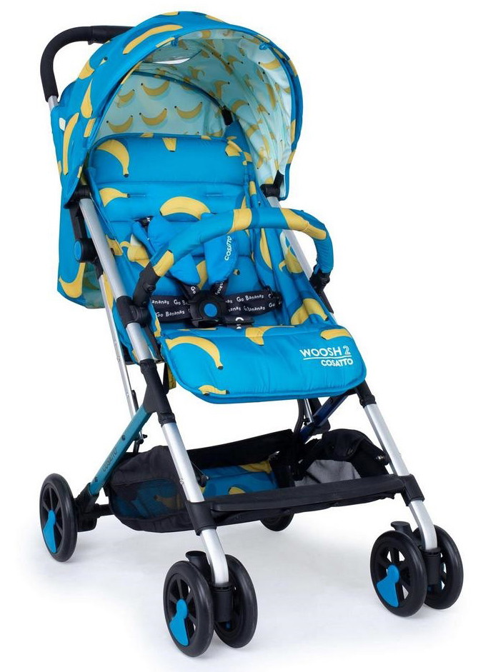 Детская прогулочная коляска Cosatto Woosh 2 + бампер Go Bananas