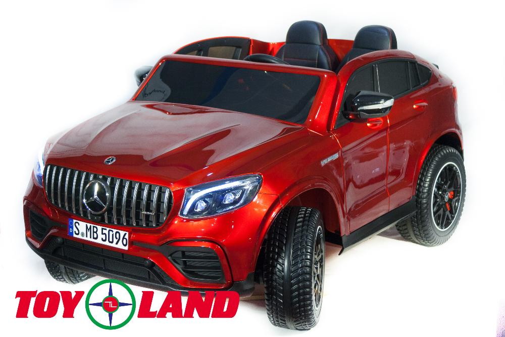 Детский электромобиль Toyland Mercedes-Benz GLC63 Coupe 4x4 Красный краска