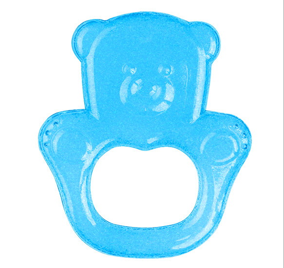 Прорезыватель для зубов BabyOno Мишка гелевый 1013 синий