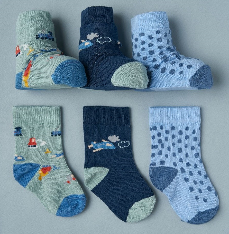 Носочки тонкие Little Star для мальчика-1, 7-9 см 1