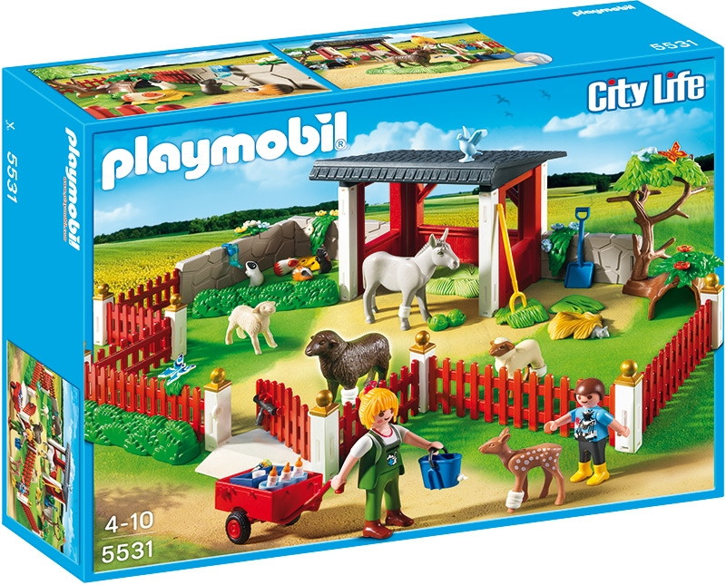 Детская игрушка Playmobil Ветеринарная клиника: Уход за животными