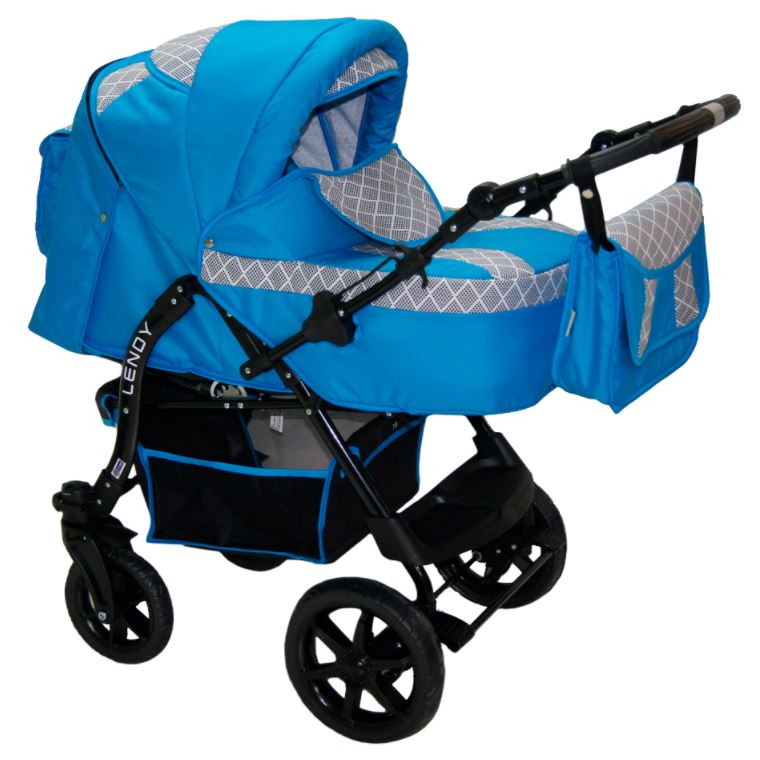 Детская коляска-трансформер  BabyHit Lendy Blue