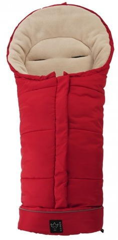 Флисовый конверт Kaiser Jooy Microfleece 105х45 см red/beige