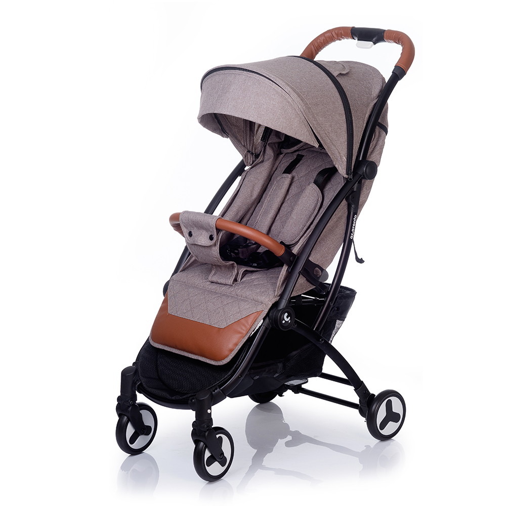 Детская прогулочная коляска Babyhit Acarento Plaza Бежевый лён