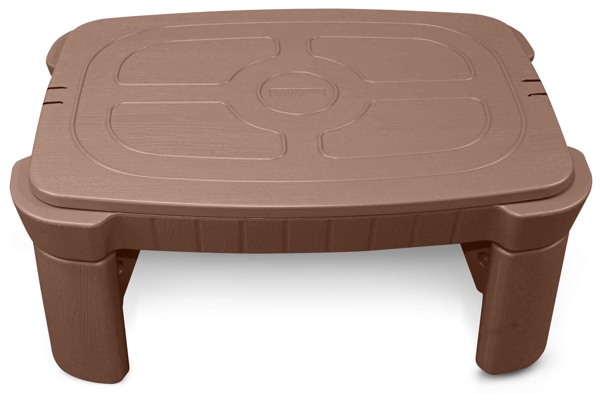 Песочница UNIX Kids стол с крышкой Table 96х66 см коричневый