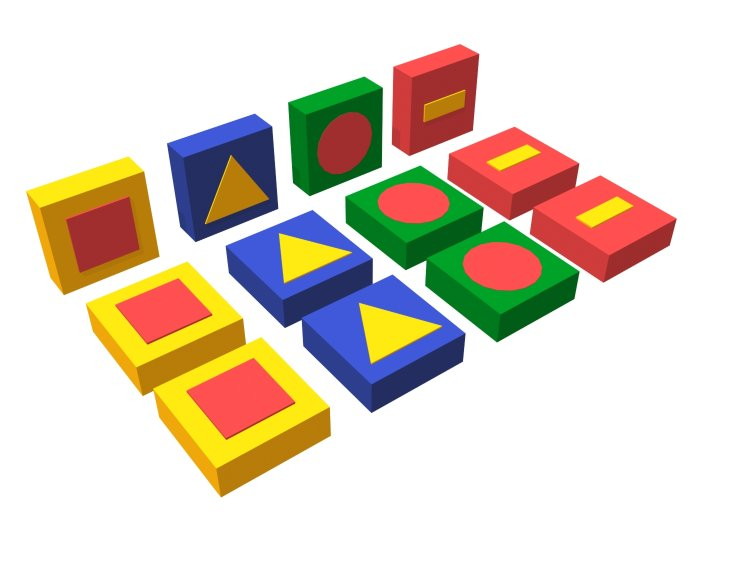 Развивающий модуль Romana Обучающие фигуры ДМФ-МК-12.95.01