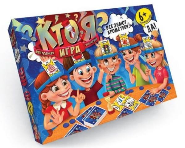 Детская настольная игра Данко-Тойс Кто Я? Люкс 323409
