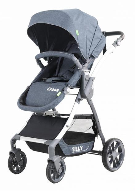 Детская прогулочная коляска Tilly Baby Cross T-171 Blue