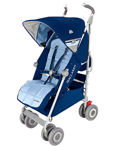 Детская коляска трость Maclaren Techno XLR Medevial Blue/Soft Blue