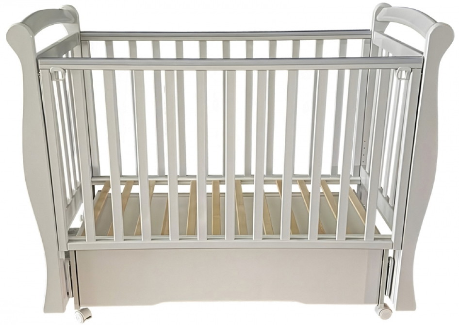 Детская кроватка Антел Julia-1 New (маятник универсальный, колесо,ящик) лунная ночь