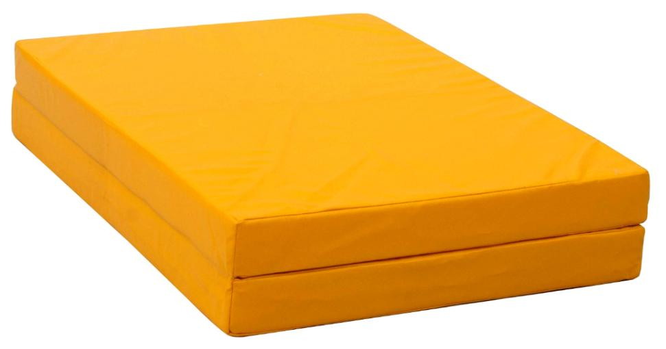 Мат КМС № 8 складной (100 х 200 х 10) жёлтый