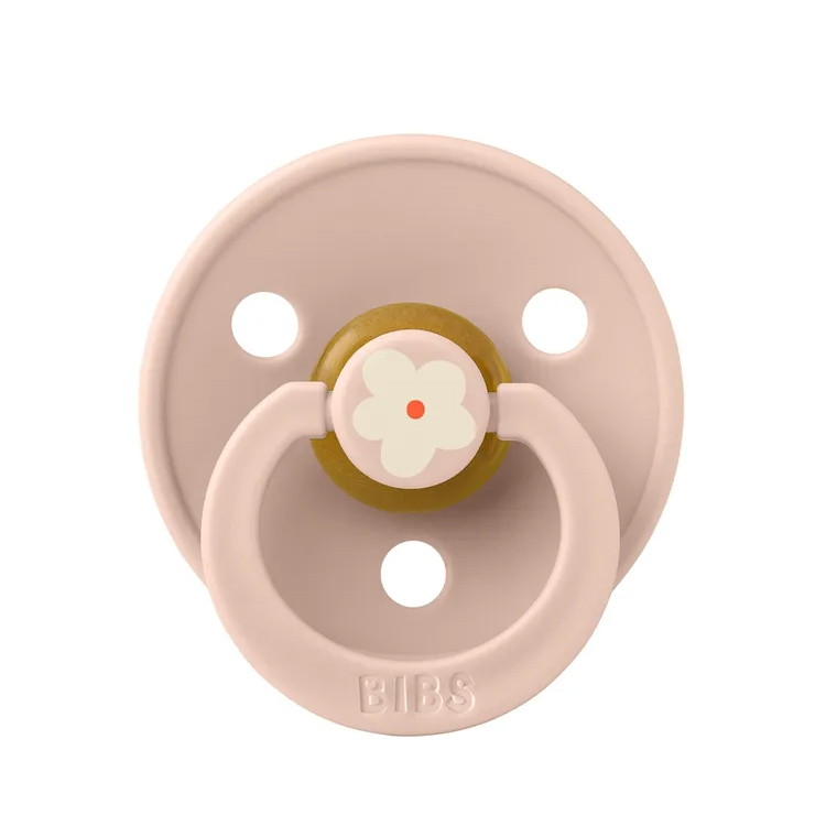 Пустышка латексная Bibs Studio Colour - Jasmine, 0+ 10017244 Blush